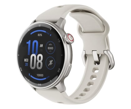 Zegarek sportowy Stelio Activ AI 46mm GPS Srebrny